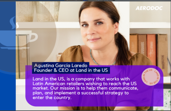 Agustina García Laredo, Founder & CEO of Land in the US